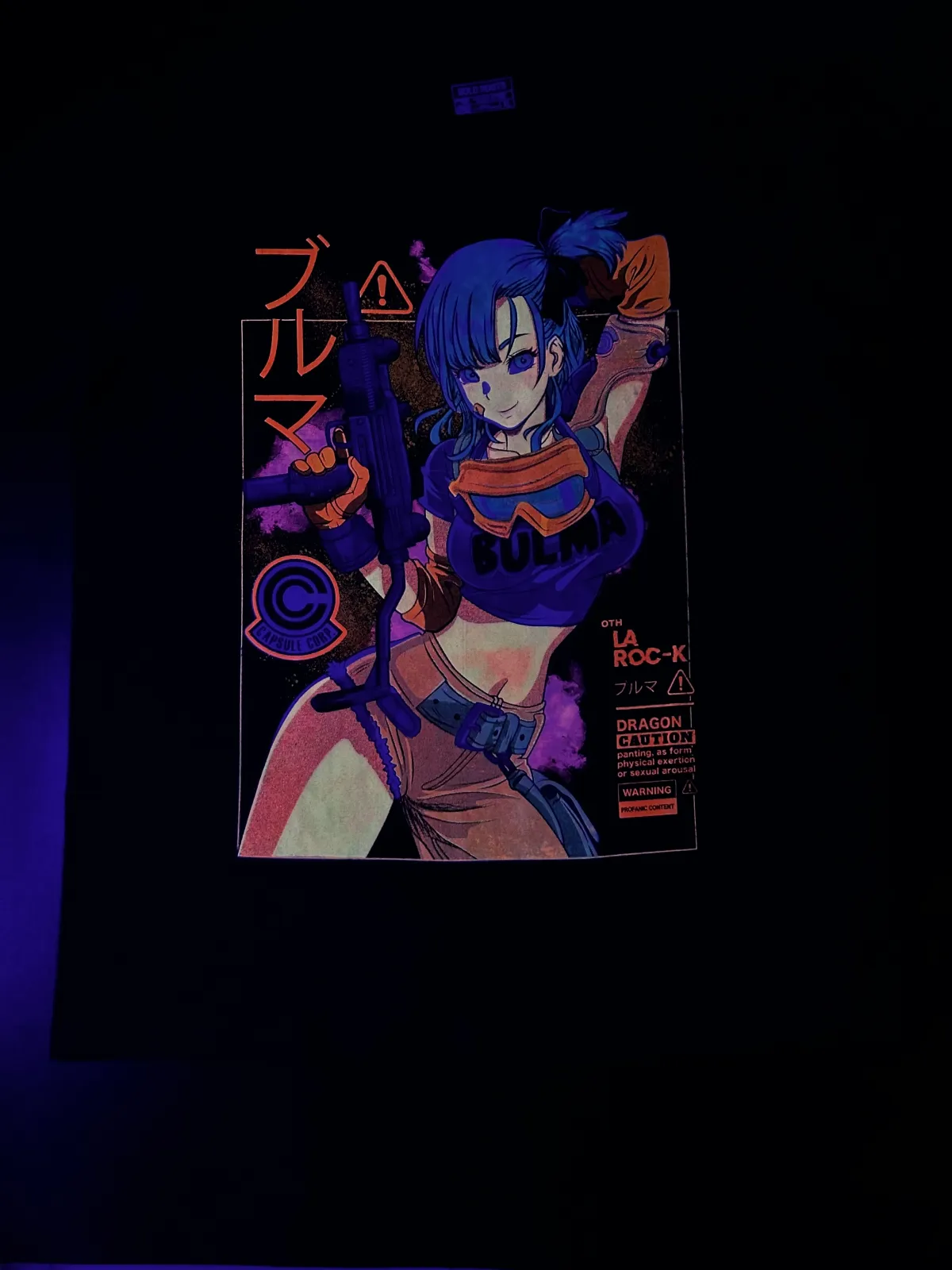 Bulma-LIMITED EDITION NEON UV-ACTIVE TEE