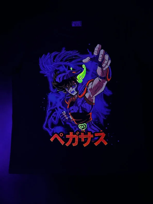 Saint Seiya -LIMITED EDITION NEON UV-ACTIVE TEE