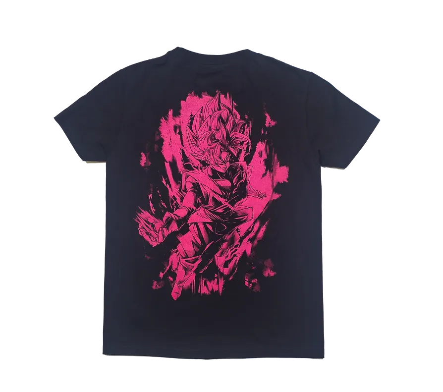 Super Saiyan Rose -LIMITED EDITION NEON UV-ACTIVE TEE