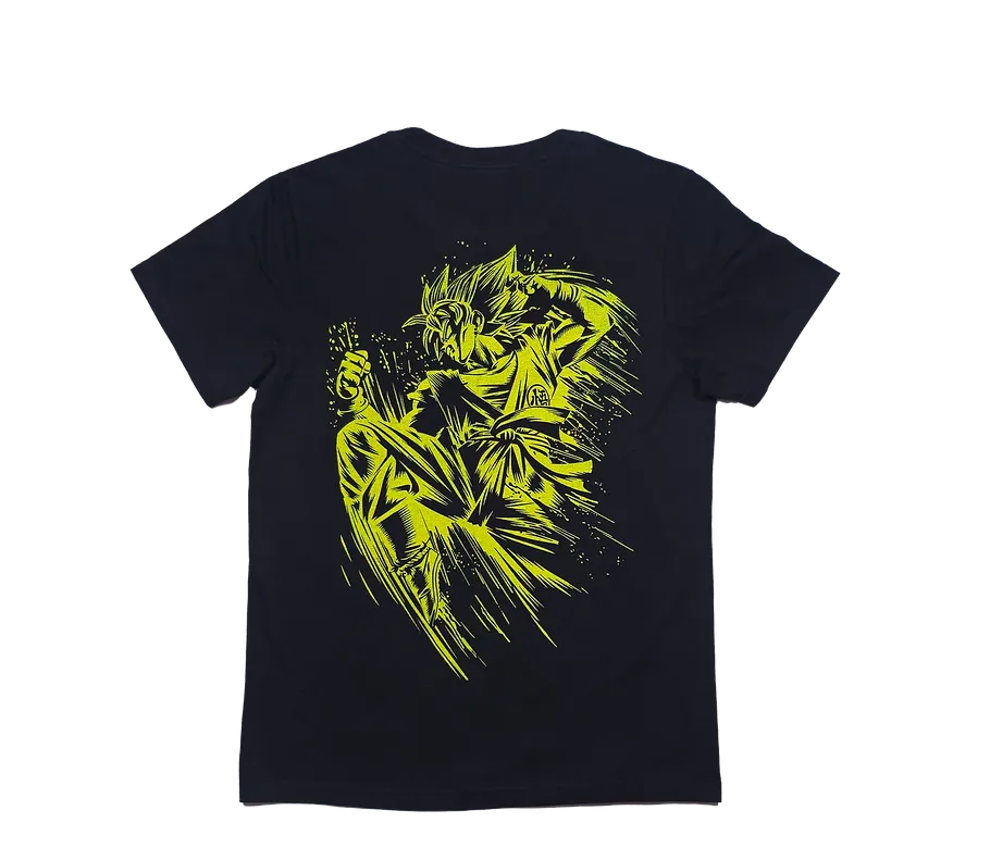 Goku Saint Seiya 2 -LIMITED EDITION NEON UV-ACTIVE TEE